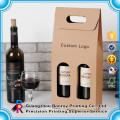 Горячая Распродажа на заказ красочные глянцевые дешевые вина Бумажная Упаковывая коробка с окном